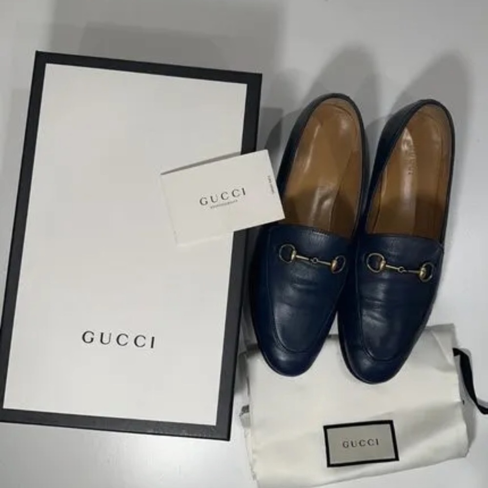 Gucci Jordaan Agata Horsebit Loafers